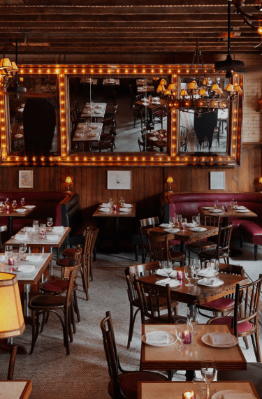 Dirty French New York Dining Area