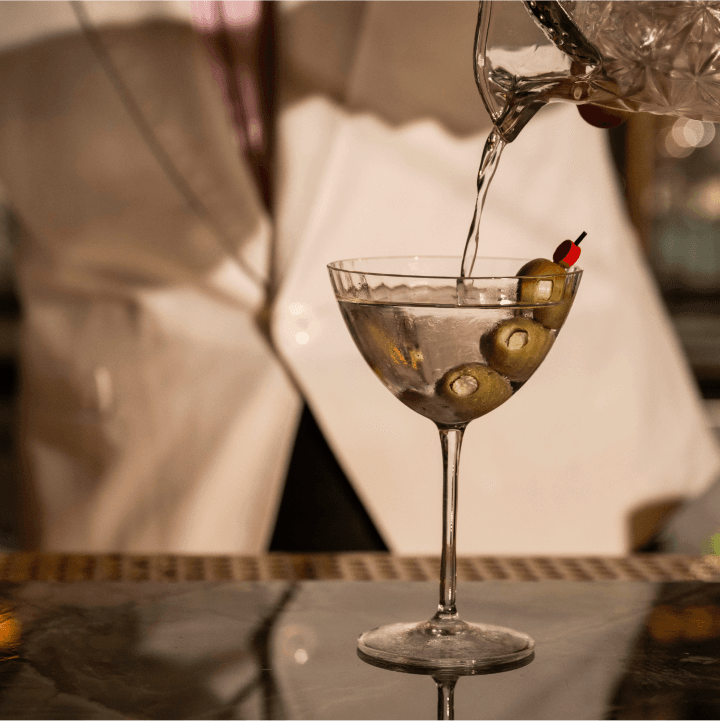Dirty French martini